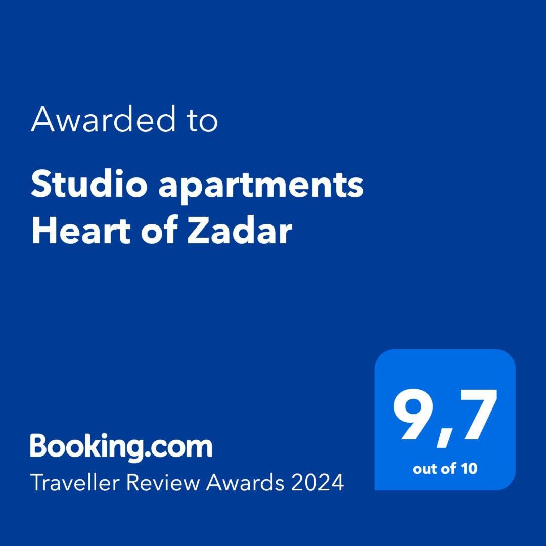 Studio Apartments Heart Of ザダル エクステリア 写真